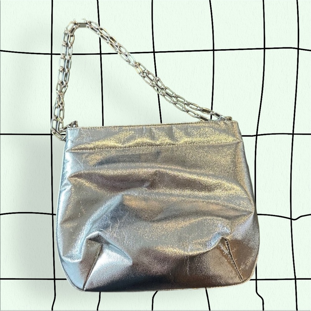 Vintage Silver Evening Bag